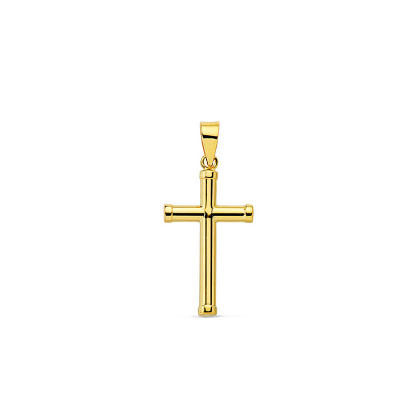 Croix religieuse pendentif 16x10 mm Or Jaune 18 Carats brillant