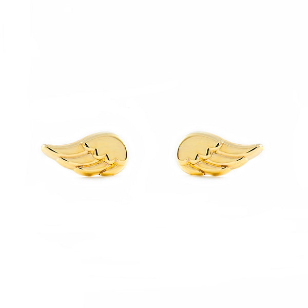 Boucles d'Oreilles Fille Enfant Helas Or Jaune 9 Carats