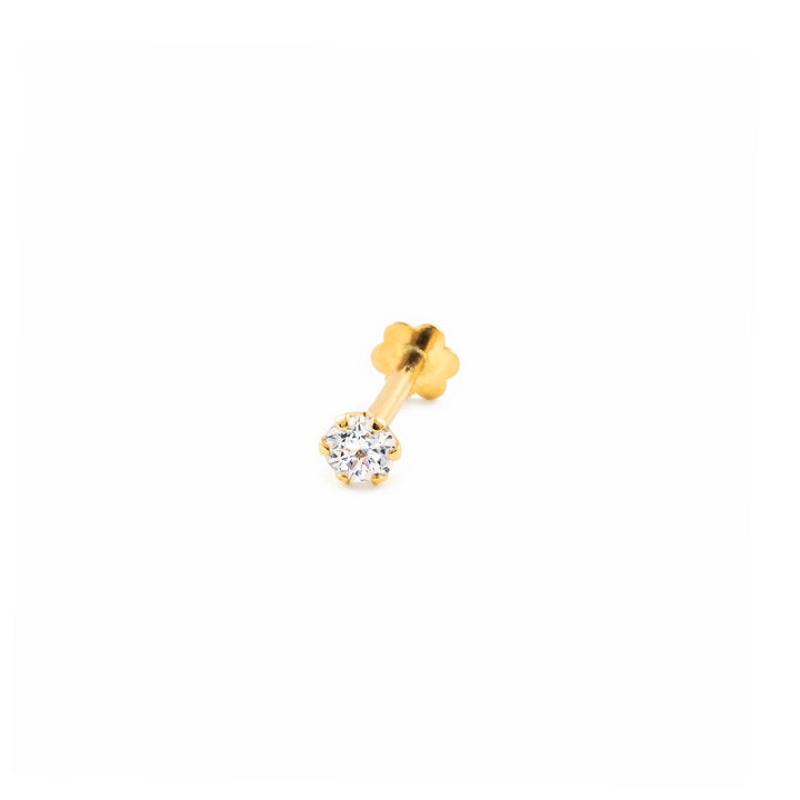 Piercing Oro cartilago garra 3 mm (9kts)