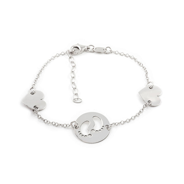 Bracelet Pied Argent 925 brillant