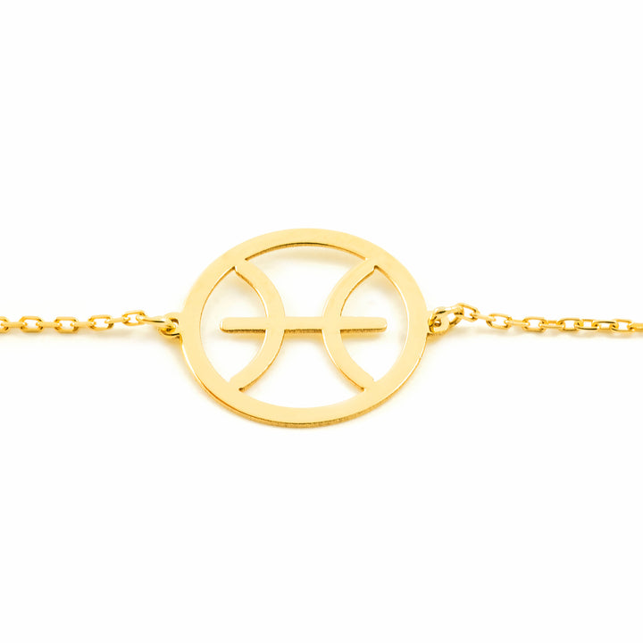 Pulsera oro horóscopo Piscis