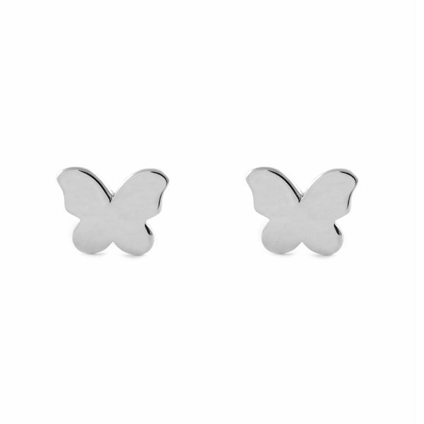 Boucles d'Oreilles Papillon Argent 925 brillant