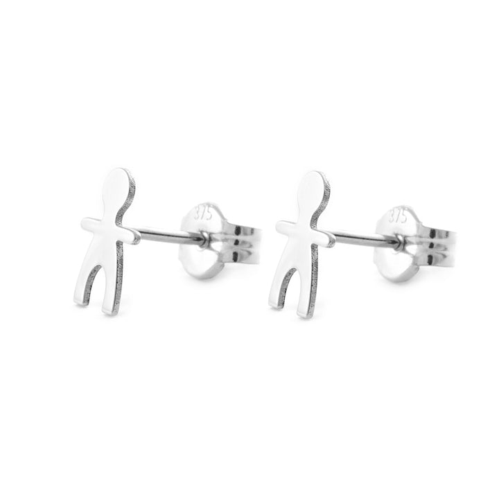 Pendientes de Plata niño lisa