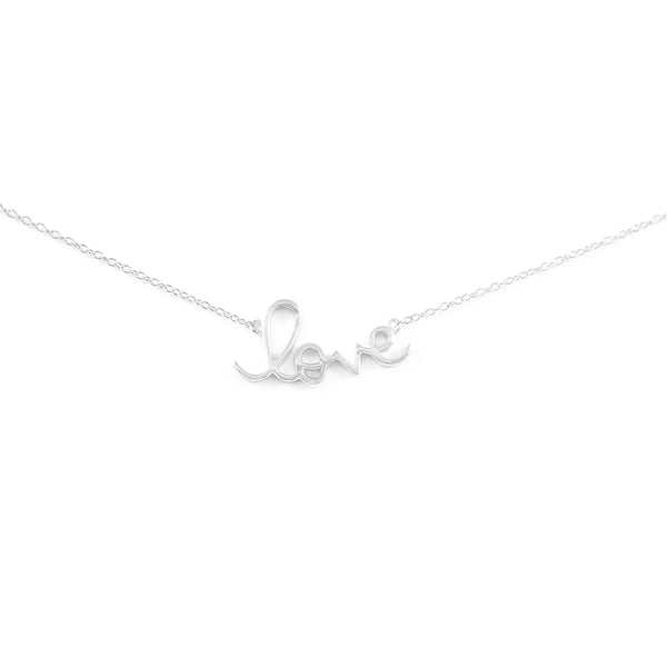 Collier Love Argent 925