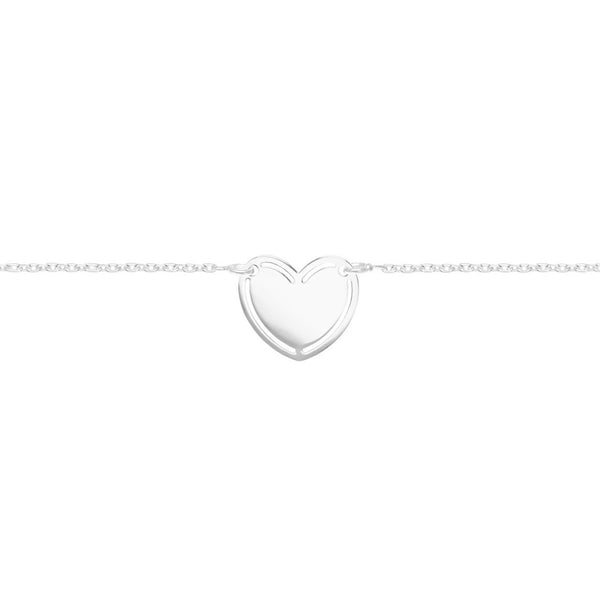 Collier Cœur Argent 925