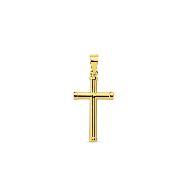 Croix religieuse pendentif 16x10 mm Or Jaune 9 Carats brillant