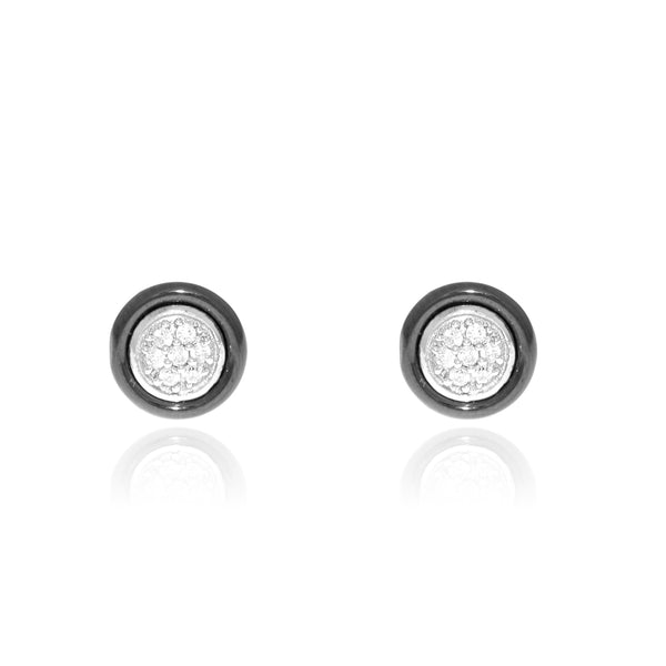 Boucles d'Oreilles Zircone Argent 925 brillant