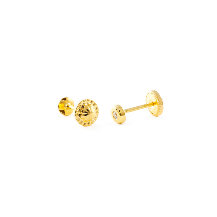 Pendientes Bebe chaton redondo