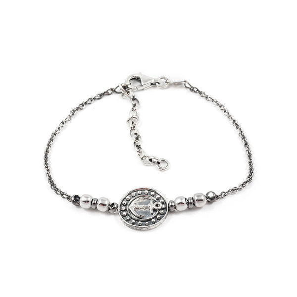 Bracelet Ancre Argent 925 brillant