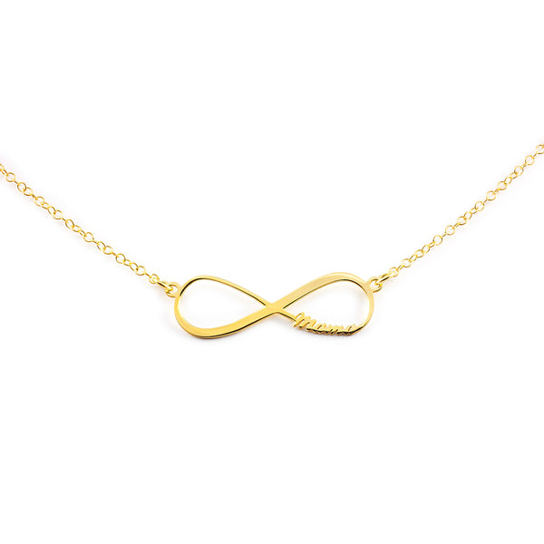 Collier Mama infinie Argent 925 dore